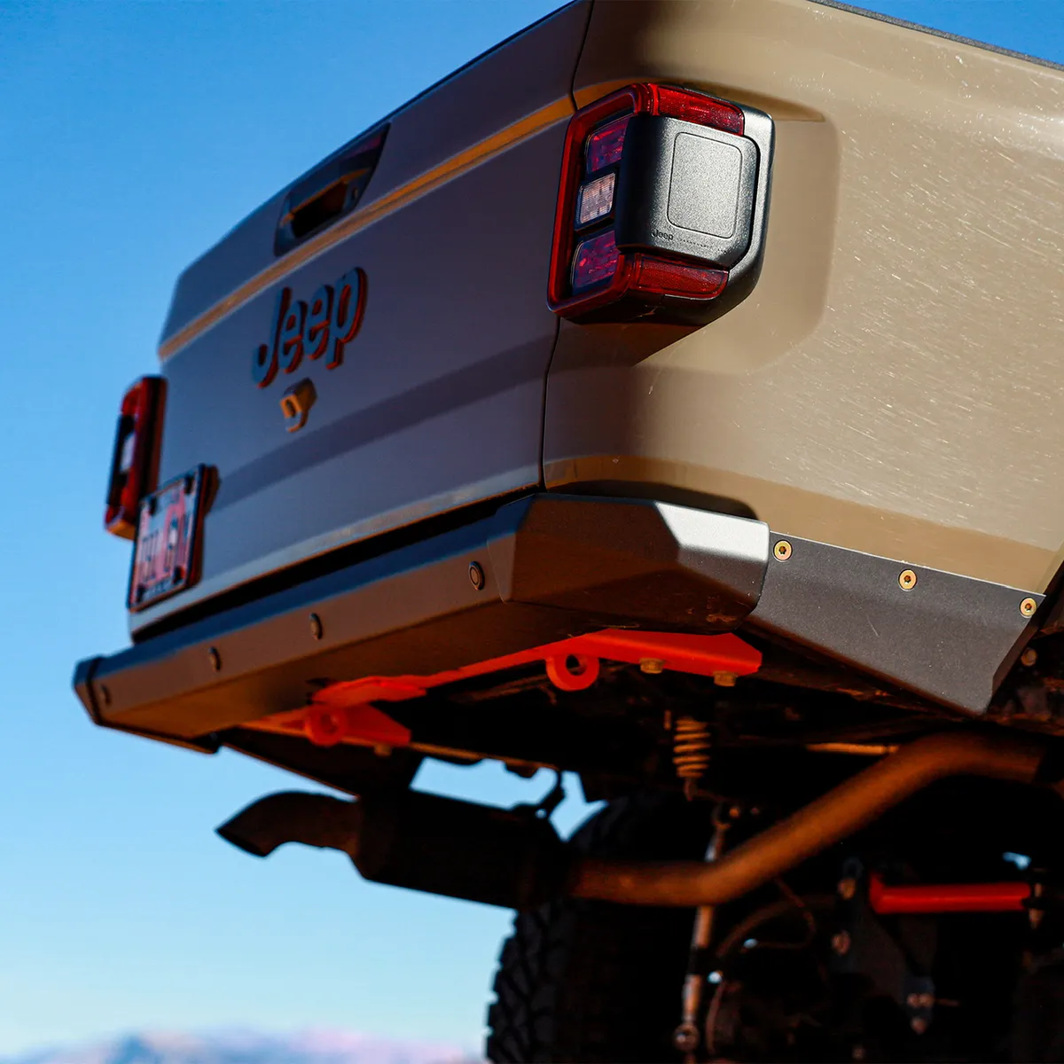 20c Gladiator Legacy Rear High Clearance Bumper Kit Raw product image