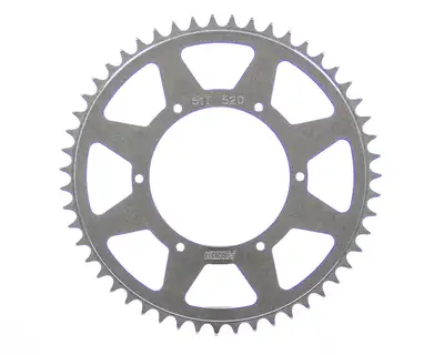 M and W Aluminum Products Rear Sprocket 51T 5.25 BC 520 Chain