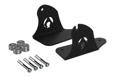 Artec Industries 18c Wrangler JL 50 Inch LED Light Bar Mount Hood