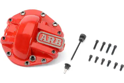 ARB ARB Rear Dana 35 M200 Diff Cover - Red - JL