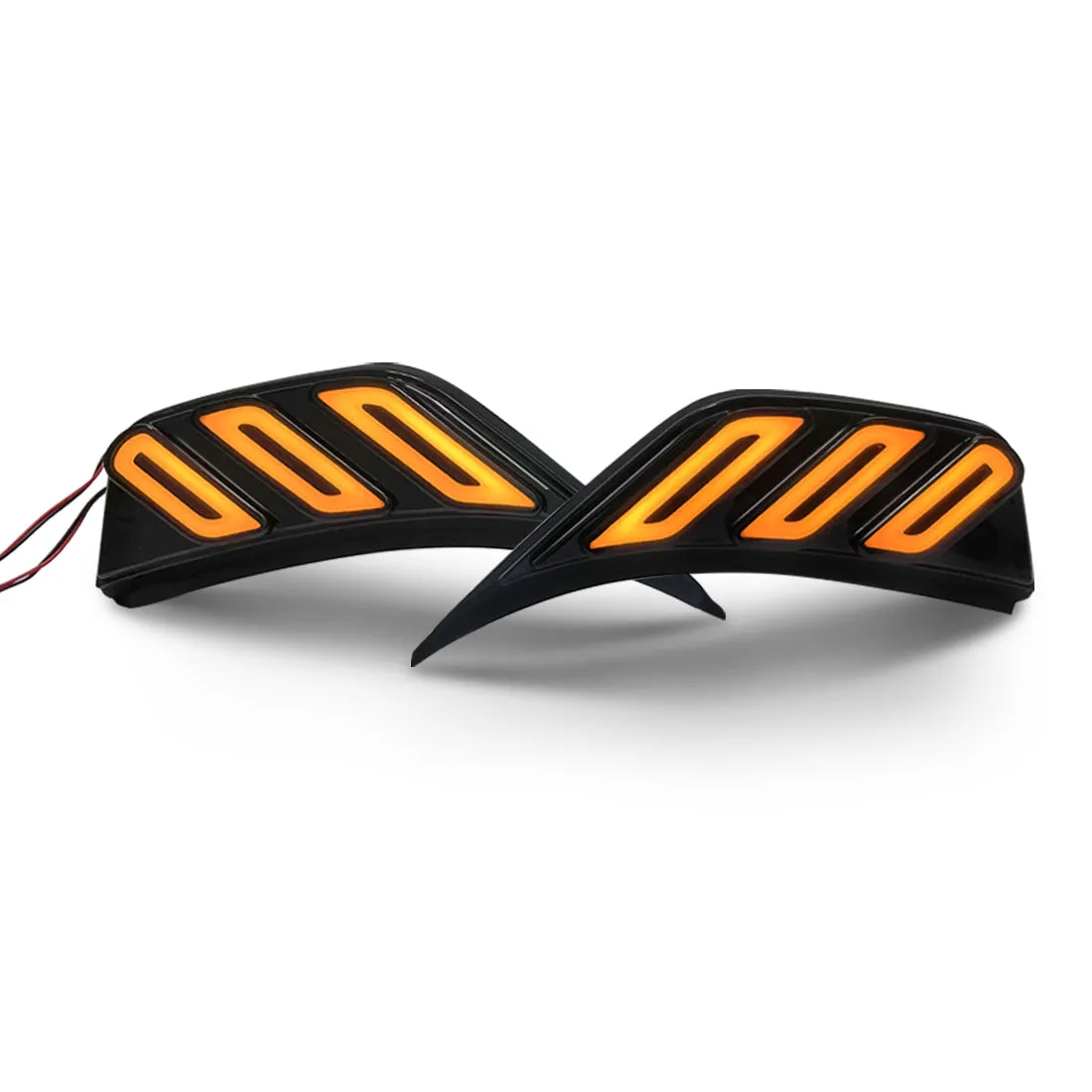 American Modified Amjpcc00801 Front Fender Side Marker Lights With Turn Signal product image