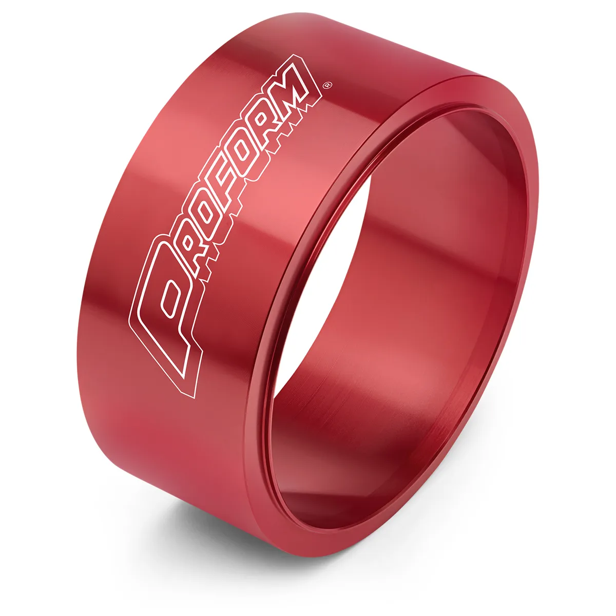 Engine Piston Ring Compressor Tapered Fits 4.060 Inch Piston Bore Aluminum Red Anodized Proform product image