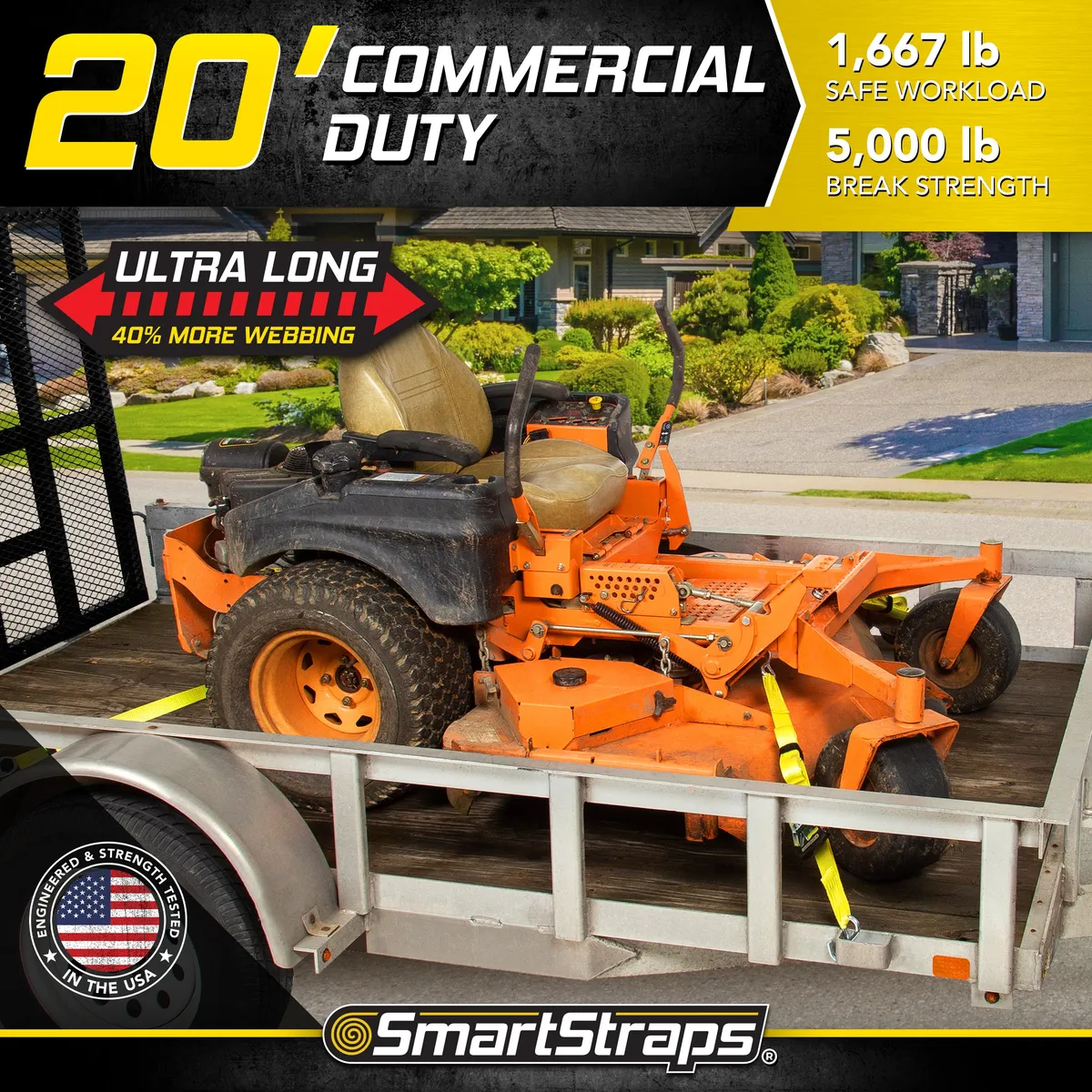 14ft 5000lb Ratchetx Ratchet Tie Down 2 pk Yellow product image