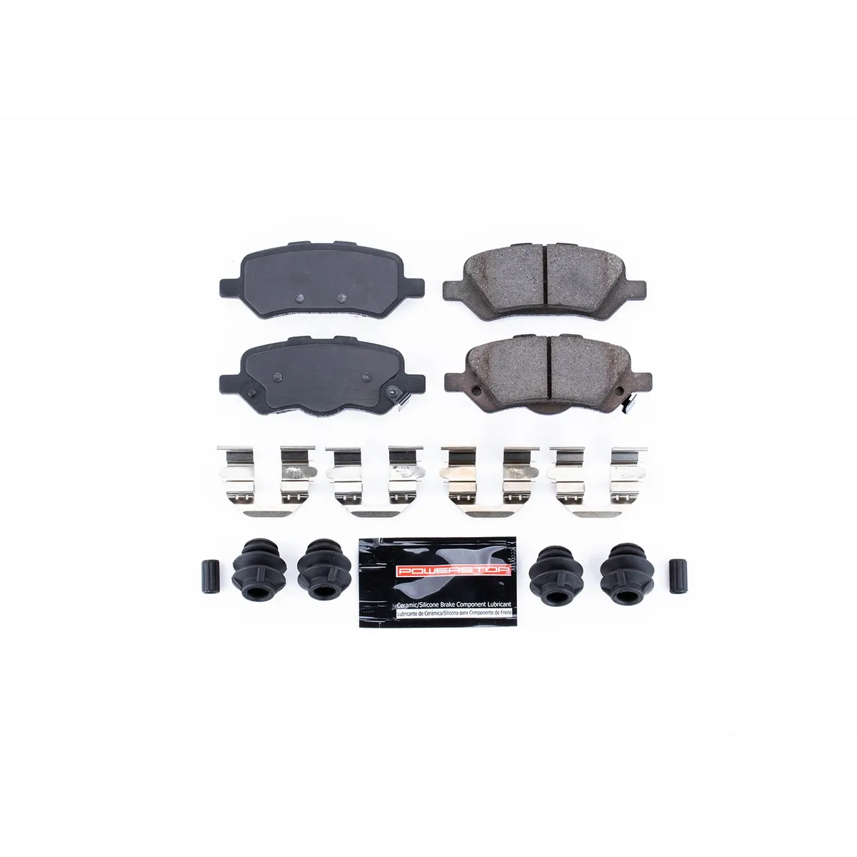Rear Z23 Evolution Sport Carbon Fiber Infused Ceramic Brake Pads product image