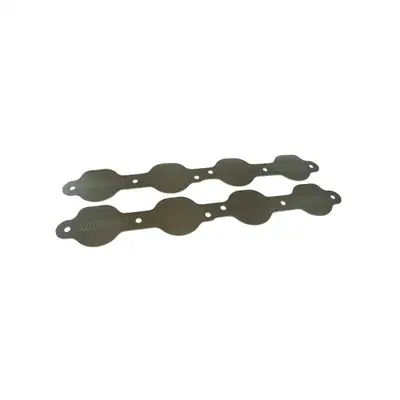 Moroso Exhaust Block Off Storage Plate gm ls Pair