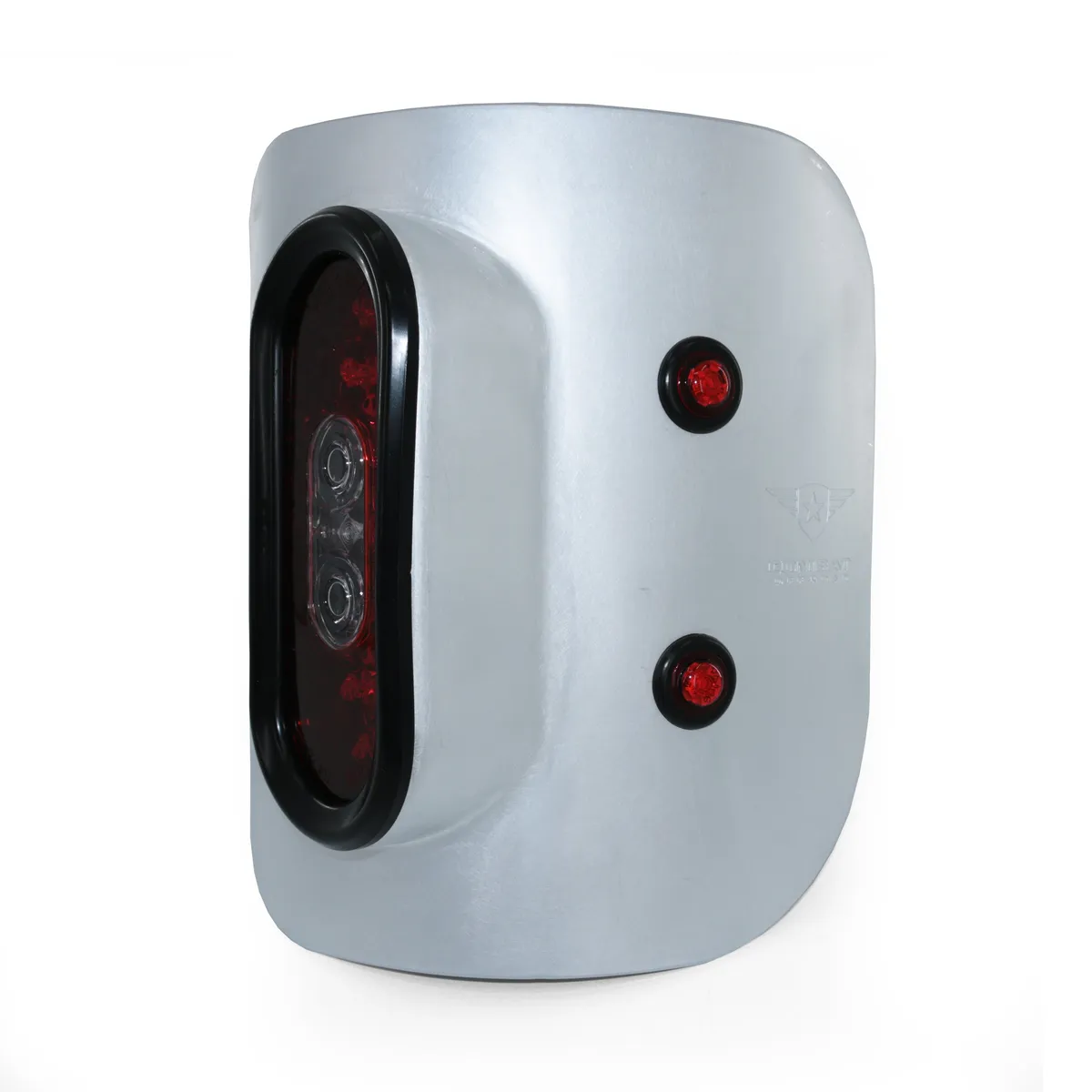 Jeep JT Gladiator Off Road LED Tail Light Kit - Raw Aluminum product image