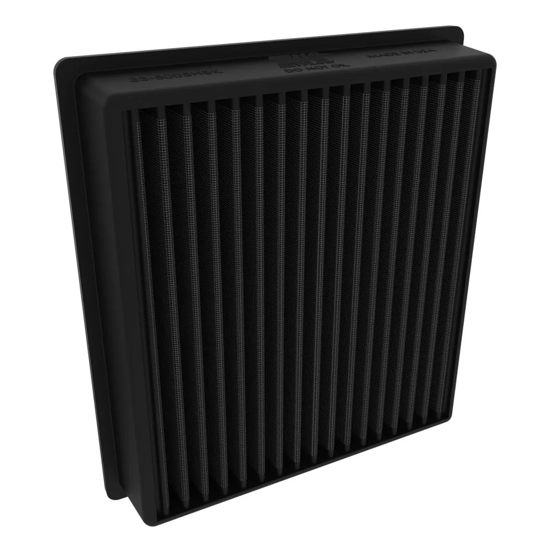 K&N k n Dryflow Lifetime Engine Air Filter - RAM HD L6-6.7l Dsl 33-5005hbk