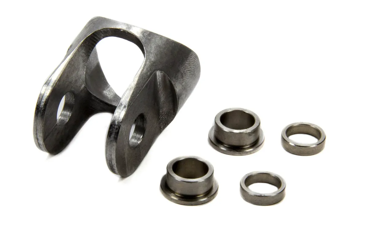 Meziere Contour Clevis, fits 1.625" tube, slot feature inline