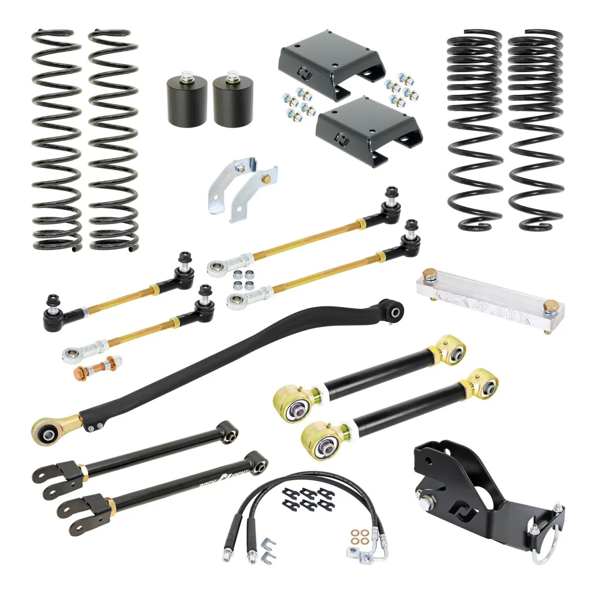 aFe Power Sport Edition Johnny Joint Suspension System for JT Gladiator w/ Gas V-6 3.5 Inch lift RockJock 4X4