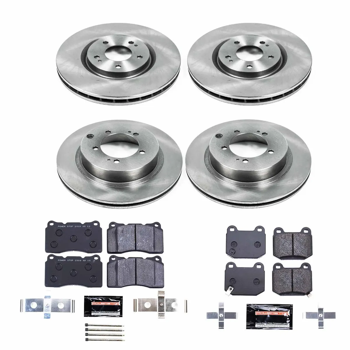 Track Day Kit-Stage 1 Kit For Track Day Enthusiasts: Rotors And Pads-For Use W/Street Tires product image