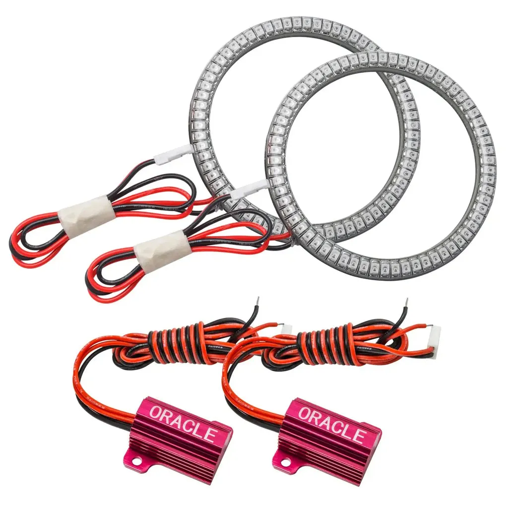Oracle Lighting ORACLE Lighting 2020-2025 Jeep Gladiator JT LED Surface Mount Fog Light Halo Kit