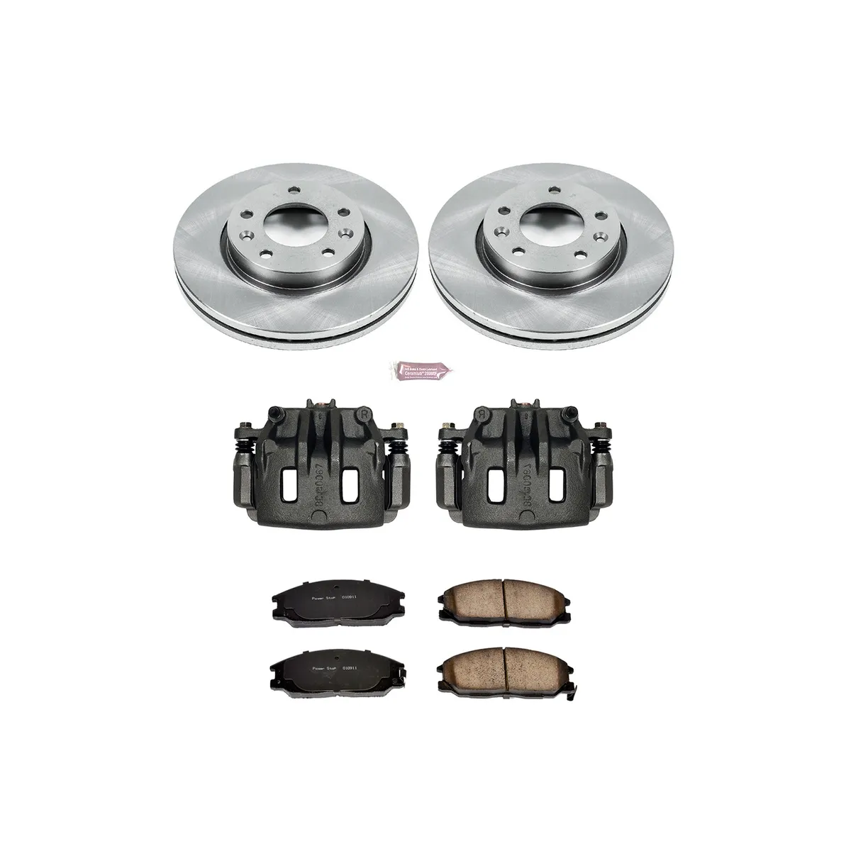Z17 Direct Replacement Kit: Rotors; Ceramic Pads; Calipers product image