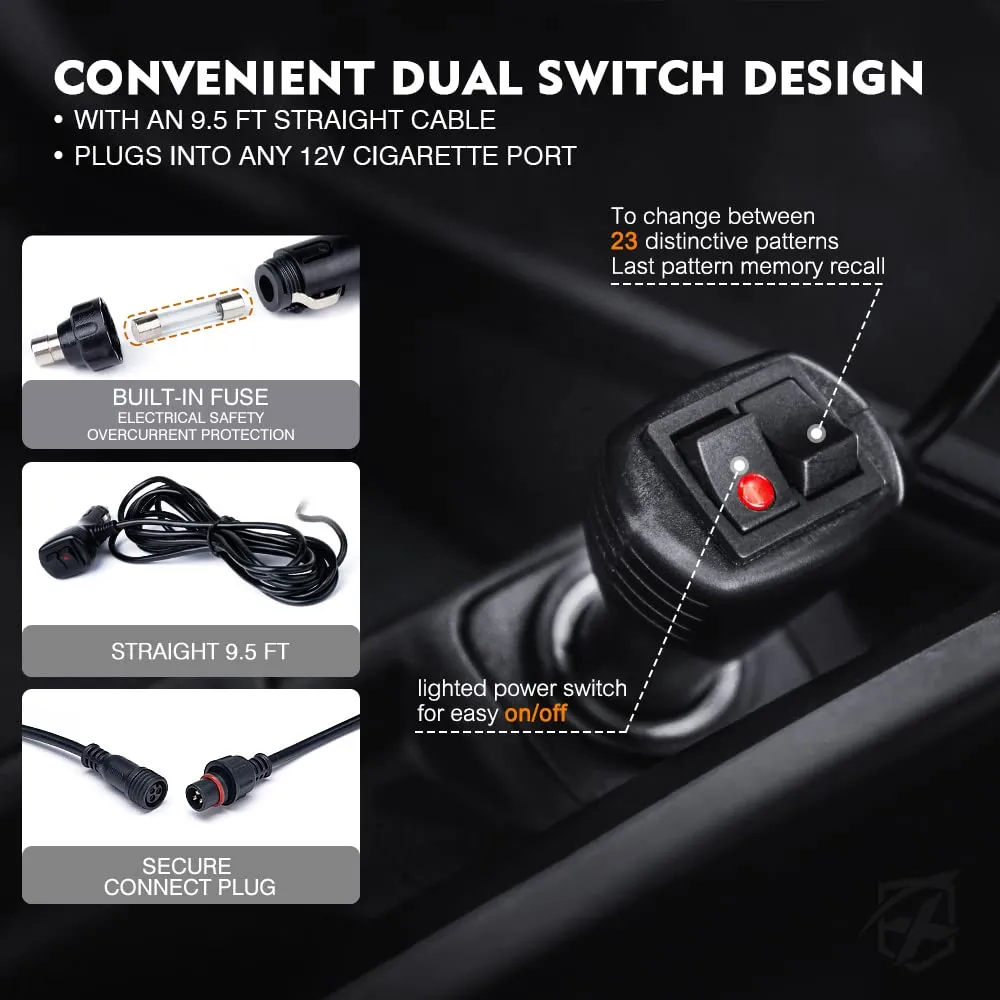 Dual LED Dash Light Bars | Unmarked Series product image