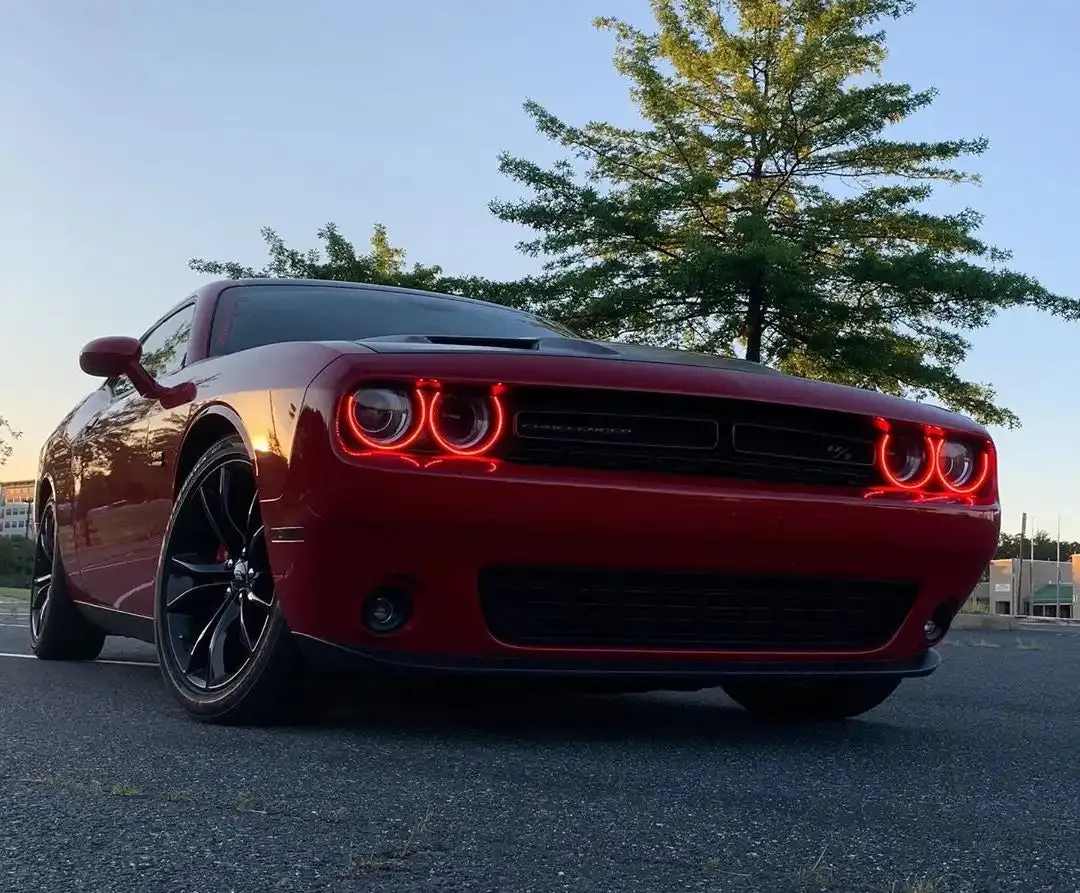Oracle Lighting ORACLE Lighting 2015-2023 Dodge Challenger LED Surface Mount Headlight Halo Kit