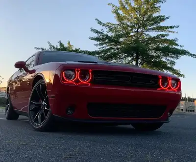 Oracle Lighting ORACLE Lighting 2015-2023 Dodge Challenger LED Surface Mount Headlight Halo Kit