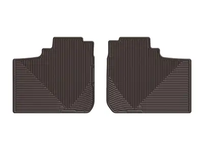 Weathertech Rear Rubber Mats Dodge Ram Truck 1500 2019 + Cocoa Crew Cab 2nd row