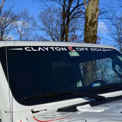 Clayton Off Road Clayton Off Road Windshield Decal