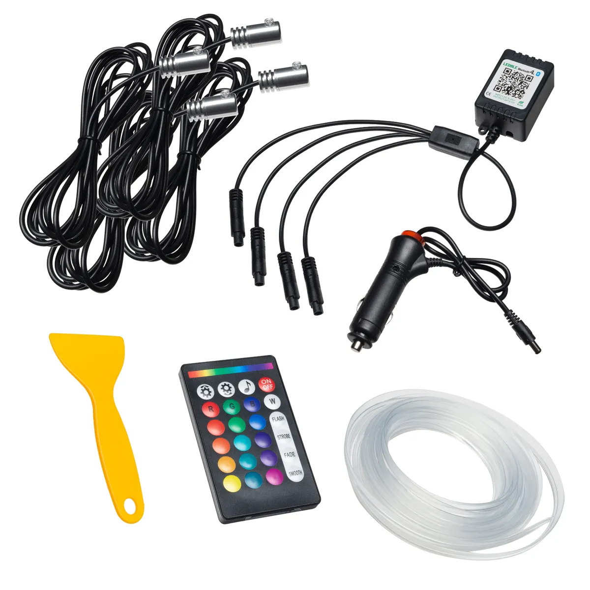 Oracle Lighting Fiber Optic LED Interior Kit - Colorshift 4pcs product image