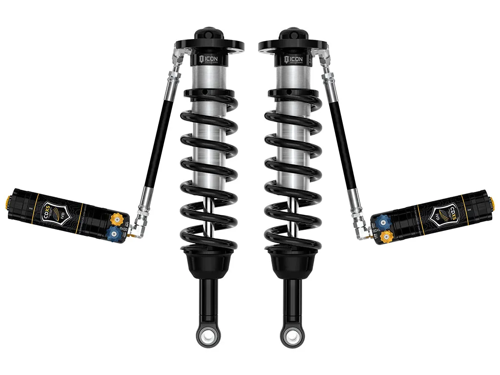 ICON 2024-2025 Toyota Land Cruiser 250 Series, 1.25-3" Lift, Front, V.S. 2.5 Series Coilover Kit, Remote Reservoir w/ CDXS, Pair product image