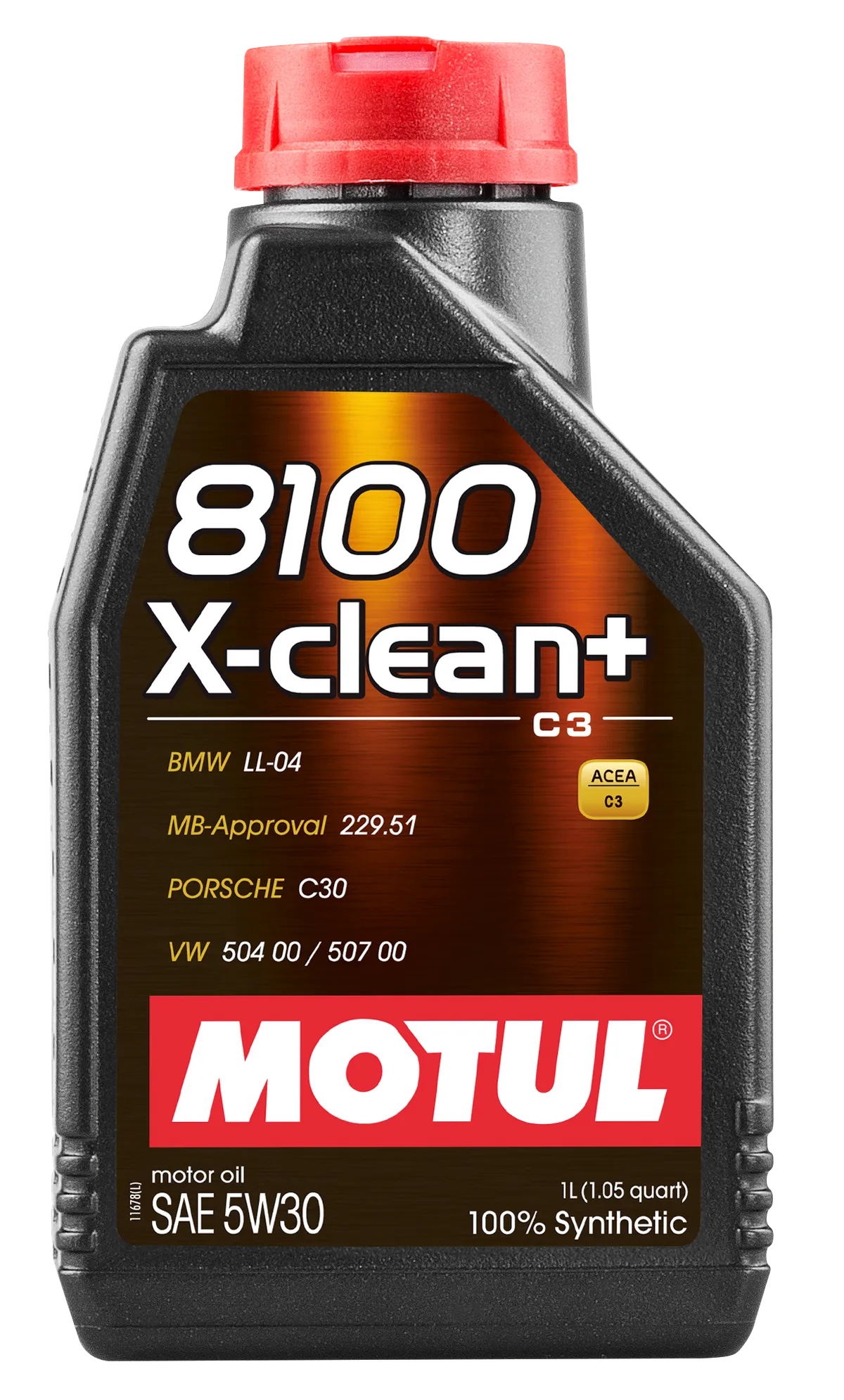 Motul 106376 8100 X-CLEAN + 5W30 12X1L product image