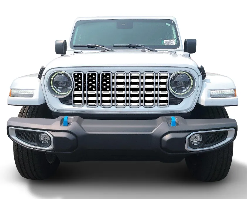 Black & White Collection American Flag Grille Inserts product image