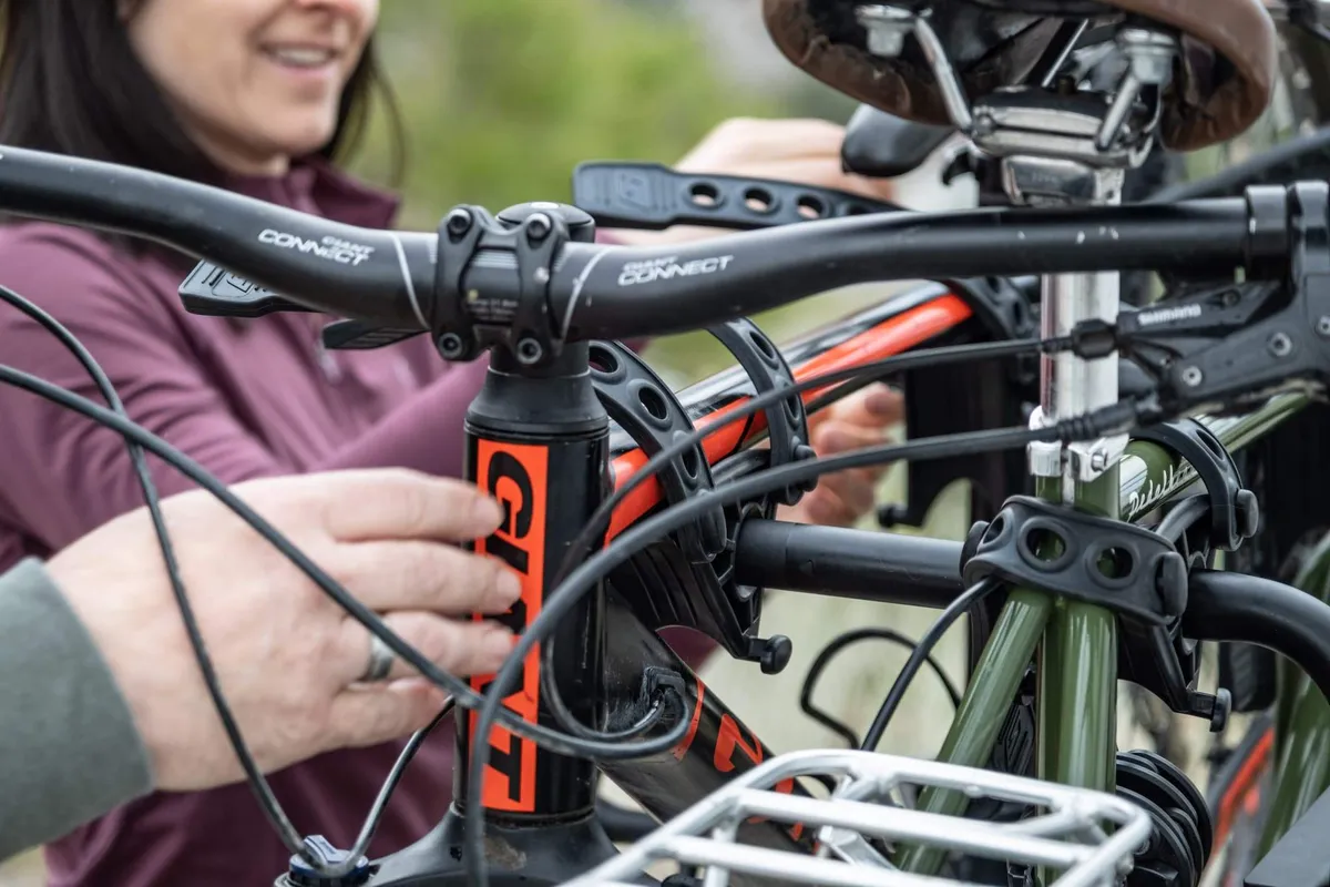 Around The Spare Deluxe 2 Bike Rack For rv Bumpers product image