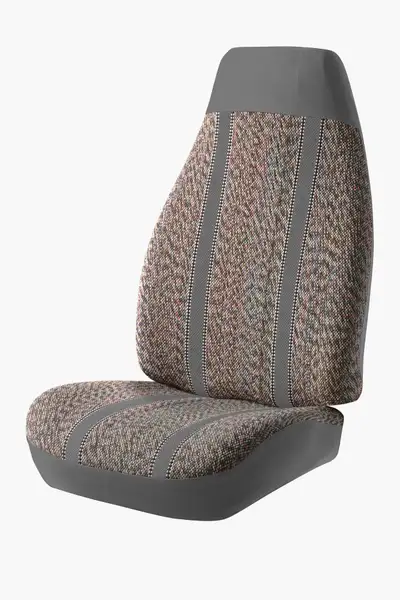 FIA Fia Trs45-11 Gray Tr40 Series - Wrangler Saddleblanket Custom Fit Rear Seat Cover - Solid Gray