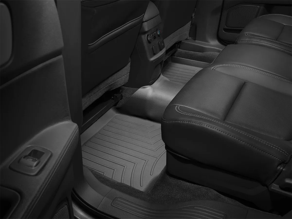 2011 + Ford Explorer Black Rear Floorliner Filts Vehicles With 2nd Row Center Colsole product image