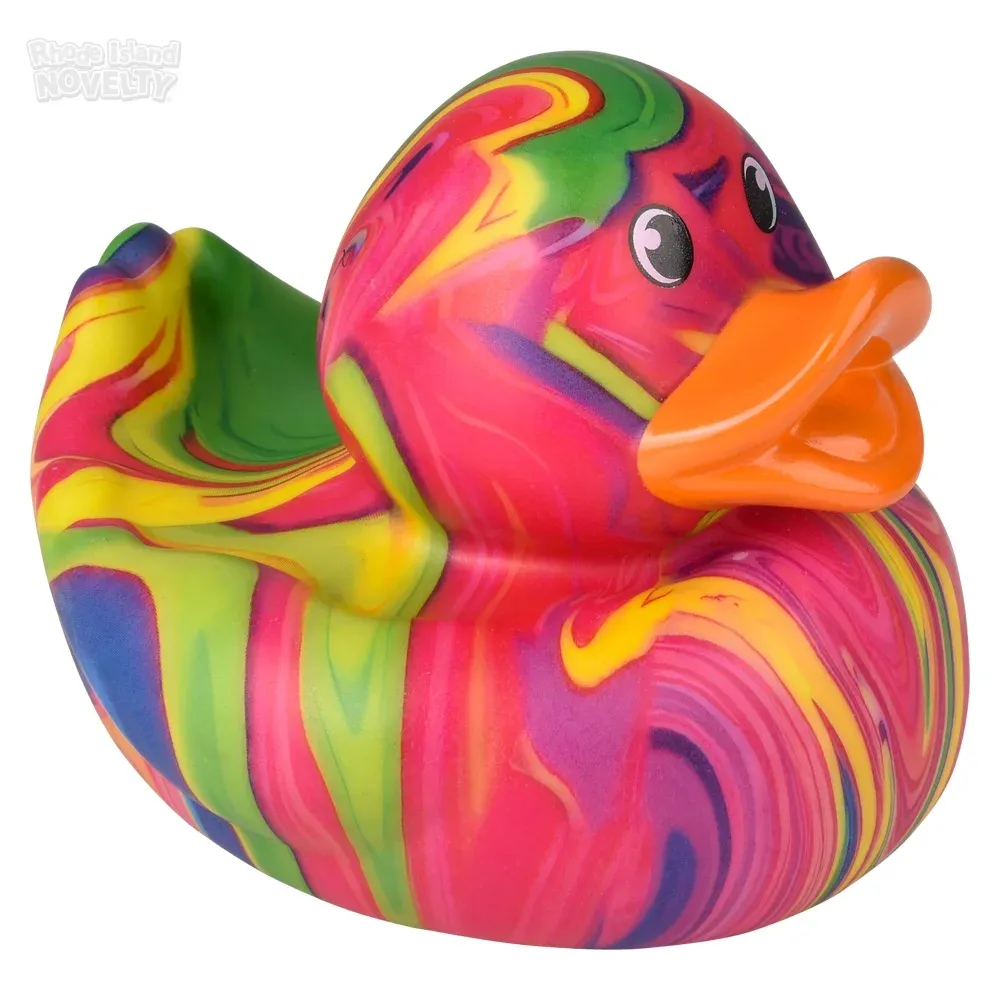 Big Swirl Rubber Ducky 6\" product image