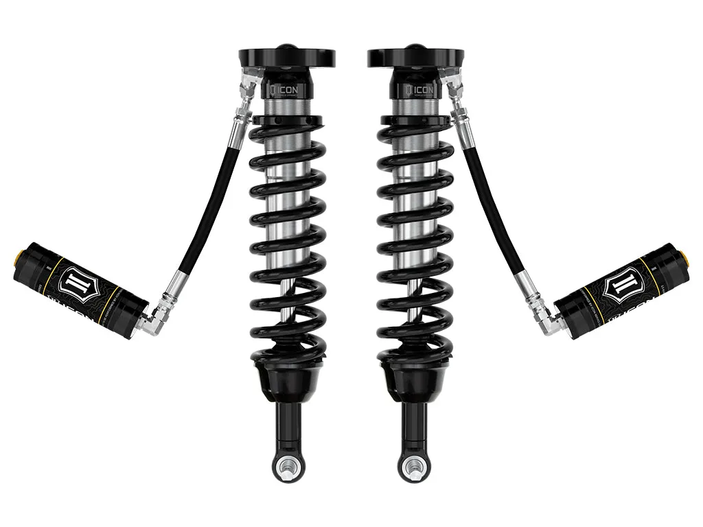 ICON Vehicle Dynamics ICON 2021-2026 Chevrolet Tahoe & Suburban/2021-2026 GMC Yukon & Yukon XL, 2.5-3.25” Lift, Front, V.S. 2.5 Series Coilover Kit, Remote Reservoir