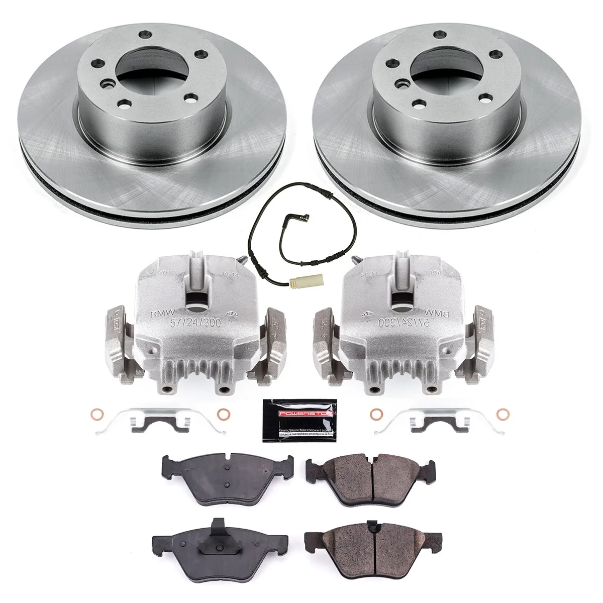 Z17 Direct Replacement Kit: Rotors; Ceramic Pads; Pad Sensors; Calipers product image