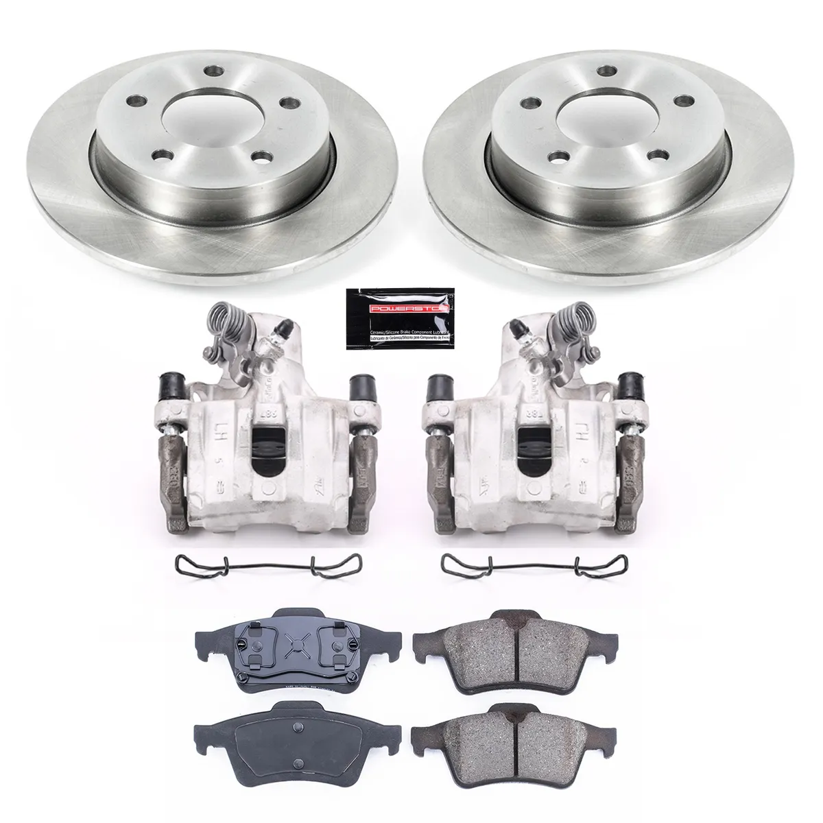Z17 Direct Replacement Kit: Rotors; Ceramic Pads; Calipers product image