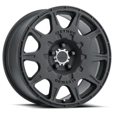 Method Race Wheels Aluminum Wheels 17x8 Rally MR502 Bolt Pattern 5 On 100 Offset 38 Lip Size 0 Matte Black MB Method