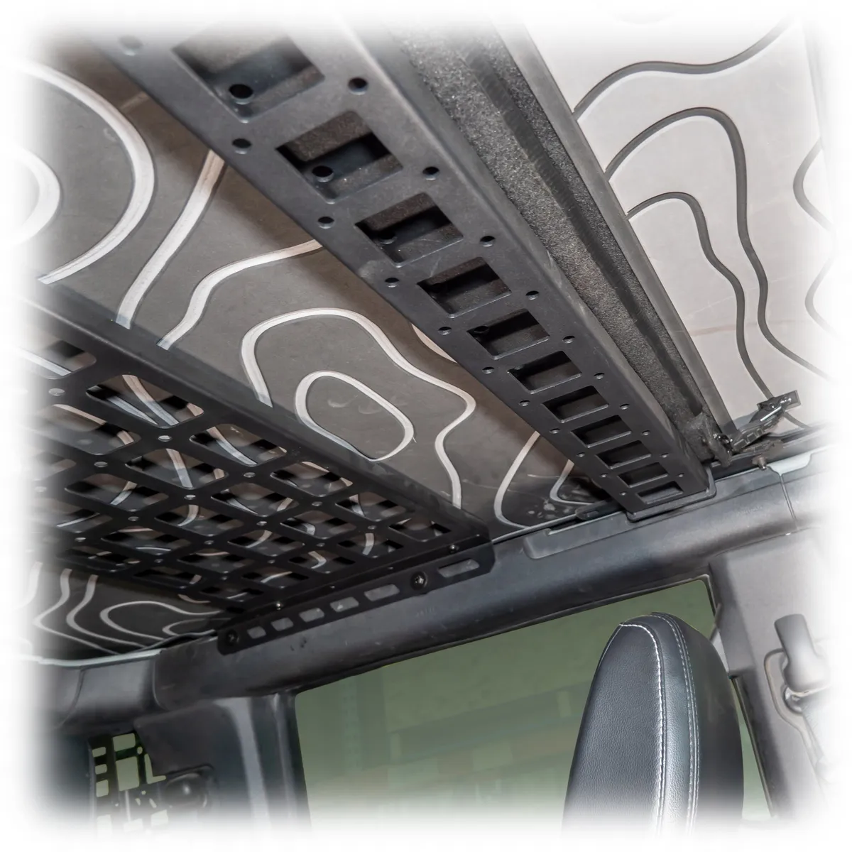 Turn Offroad 2021 Ford Bronco Cage Brace Molle Pattern IA6-M4 product image