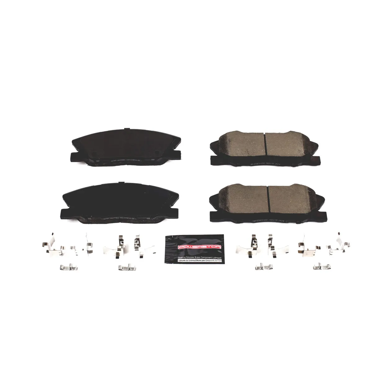 Front Z23 Evolution Sport Carbon Fiber Infused Ceramic Brake Pads product image