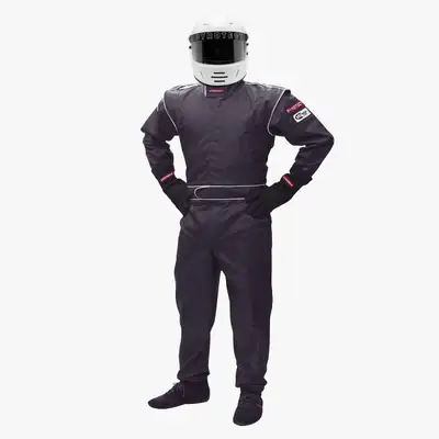 Pyrotect Suit Junior Large Black SFI-5