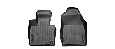 Weathertech FloorLiner™ DigitalFit®; Black; Front;