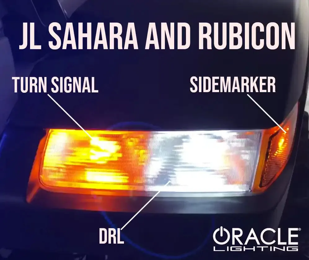 Oracle Lighting 2020-2025 Jeep Gladiator Sahara & Rubicon Fender DRL LED Upgrade (Single) product image