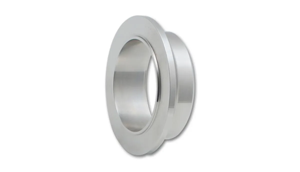 Turbo Inlet Flange; 76.2mm Flange O.d.; 3.57mm Apex w; 56.7mm Crmd.; 1.2mm Crmdh; 50.5mm Port Id; 19mm Thickness; For Pte Medium Frame; 304 Stainless Steel; product image
