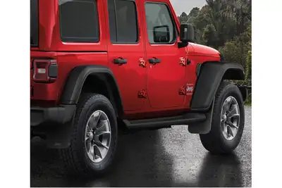 Mopar Mopar Rear Molded Splash Guard Kit - JL Sahara/Sport Only