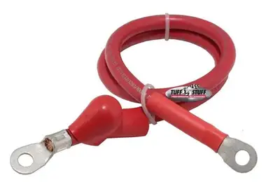 Tuff Stuff Performance Accessories Charge Wire 48in 4-Gauge w/Boot