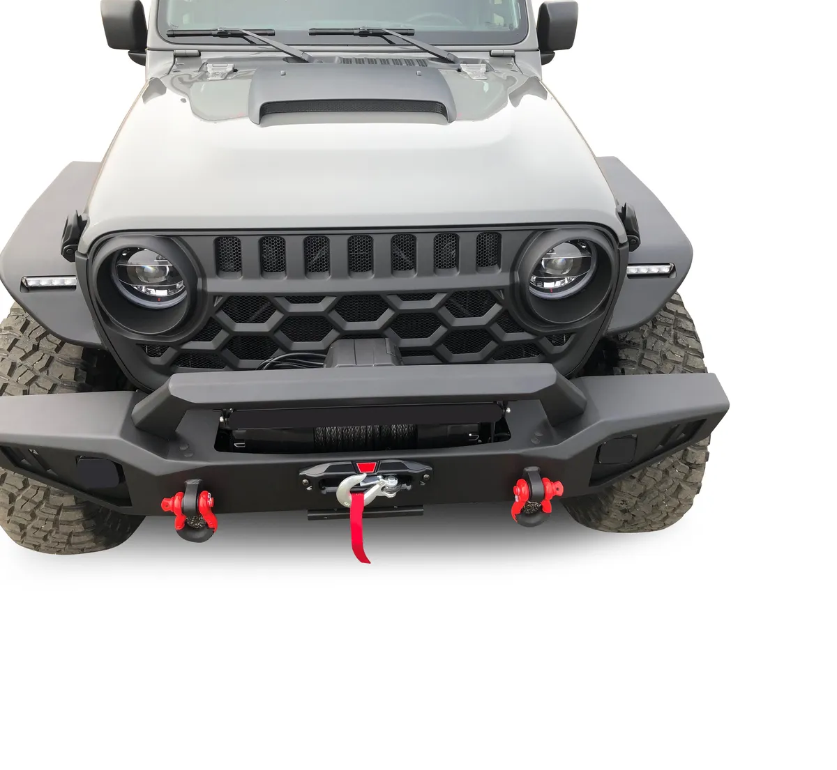 Black Horse Off Road AFB-WR19 Armour Heavy Duty Front Bumper product image