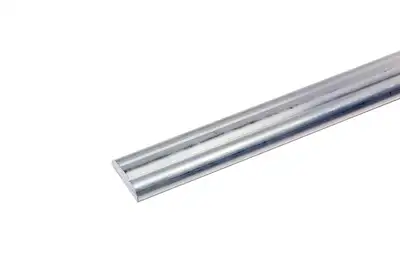 Lokar Exterior Trim; Aluminum; 6 Foot; Ribbed; 2 Pcs.;