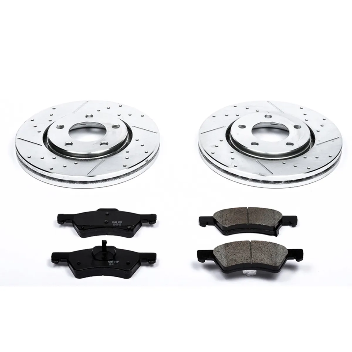 Z23 Evolution Sport Upgrade Kit: Drilled/Slotted Rotors; Carbon-Fiber Ceramic Pads W/Hardware product image