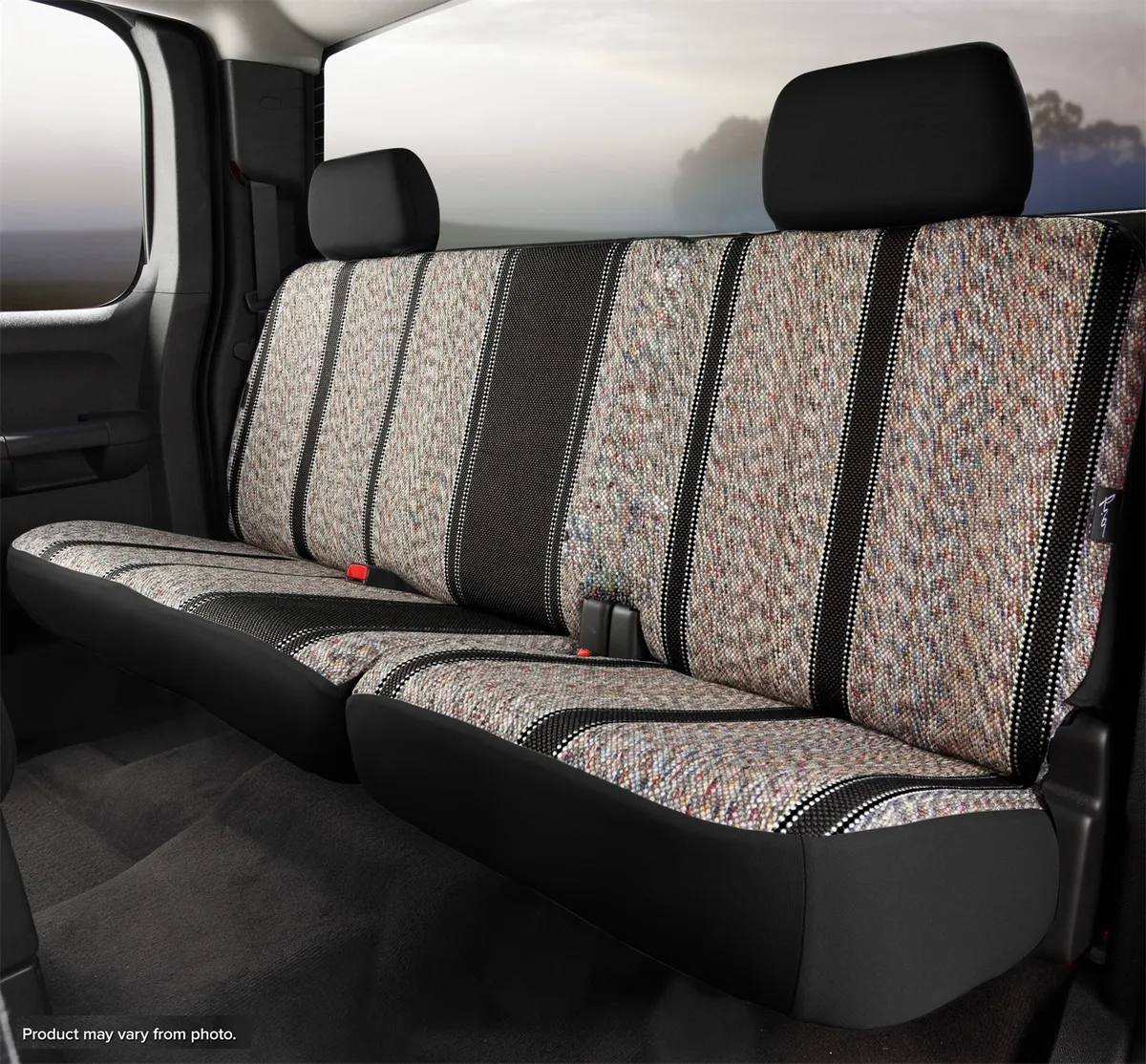 FIA TR42-89 BLACK TR40 Series - Wrangler Saddleblanket Custom Fit Rear Seat Cover - Black product image