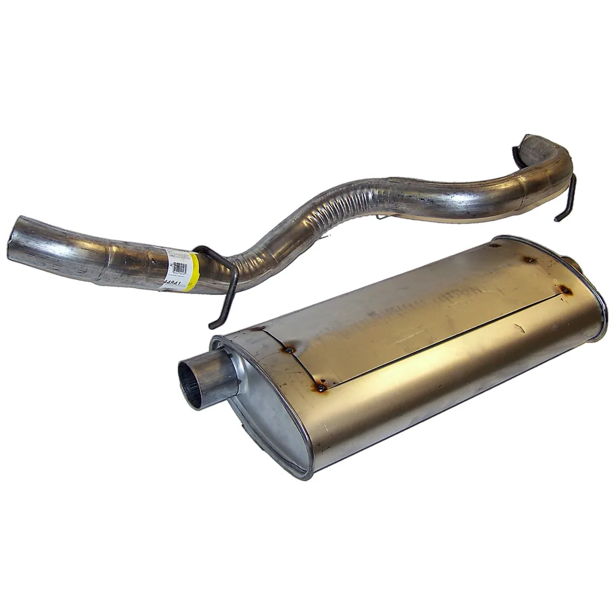 Crown Automotive Jeep Replacement 52019241AC Muffler & Tailpipe for Select 1997-2002 Jeep TJ Wrangler w/ 2.5L, 4.0L Engines product image