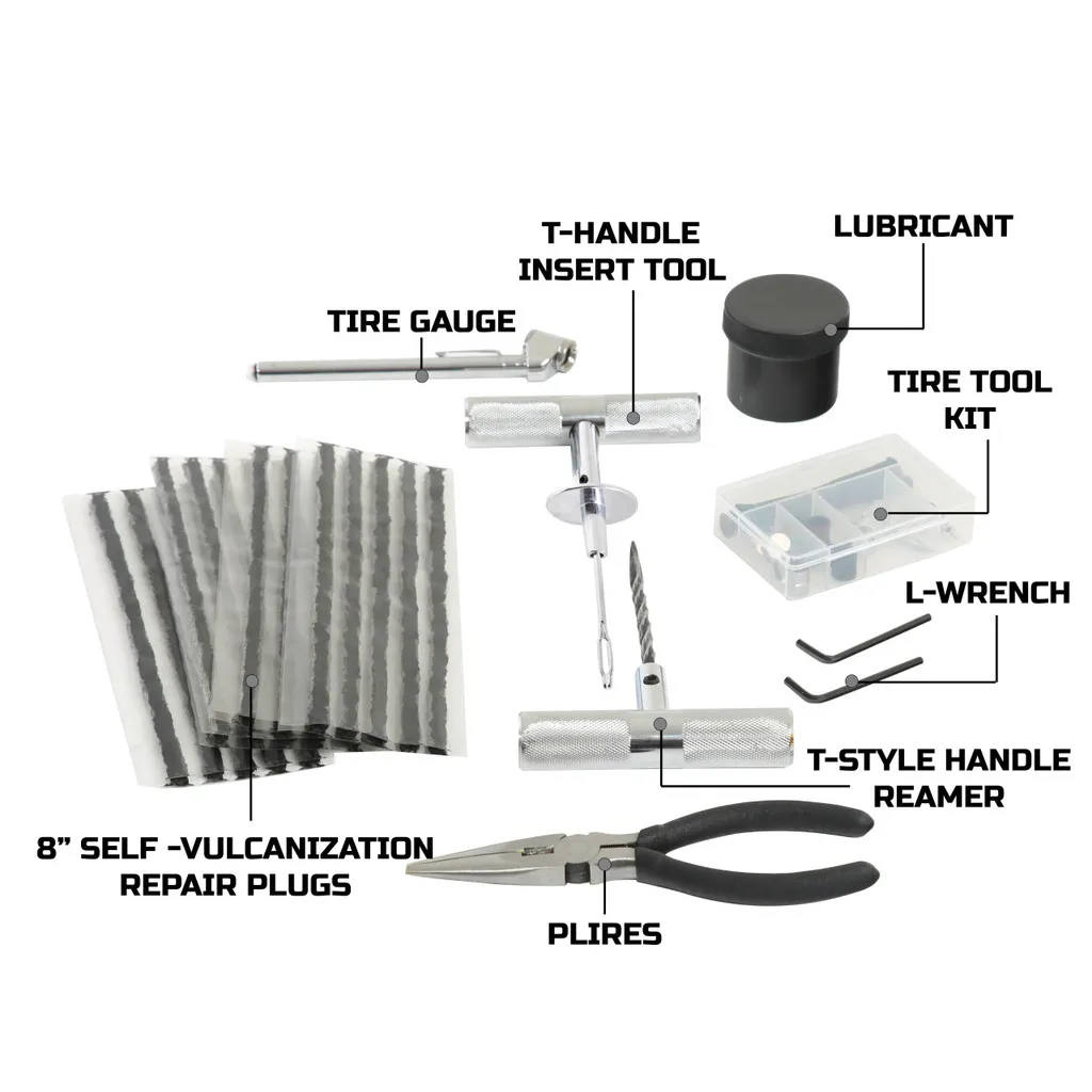 Overland Vehicle Systems Up Down Air Valve Stem Repair Kit - 17 Piece Kit With Storage Box