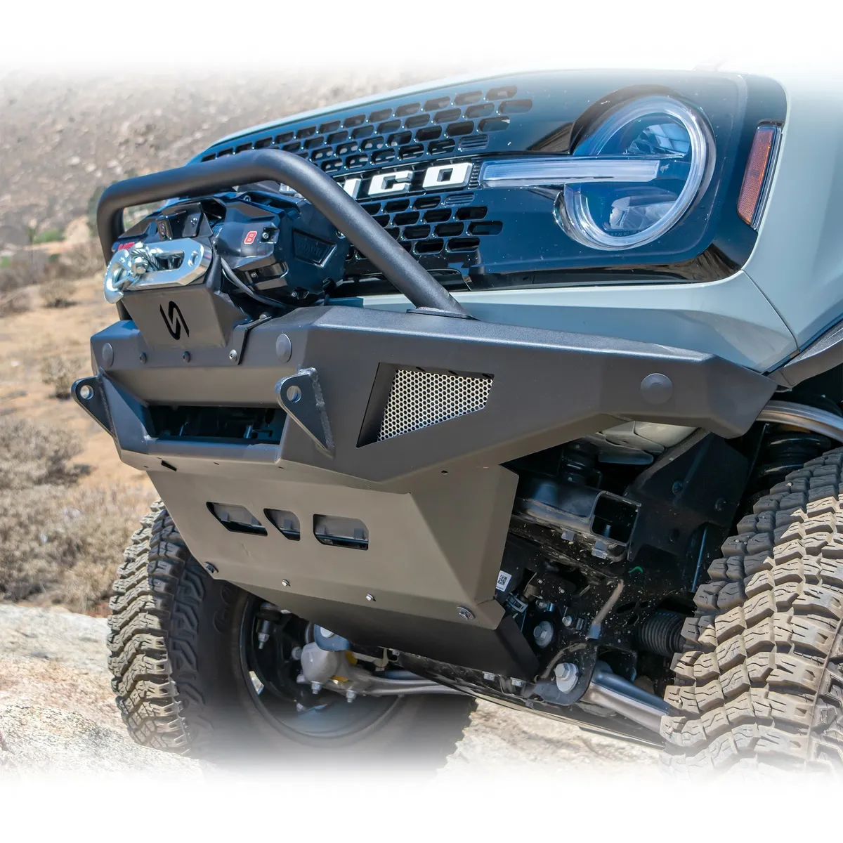 2021-2026 Ford Bronco Front Bumper Package | Bumper | Skid Plate | Winch Mount | Bull Bar product image