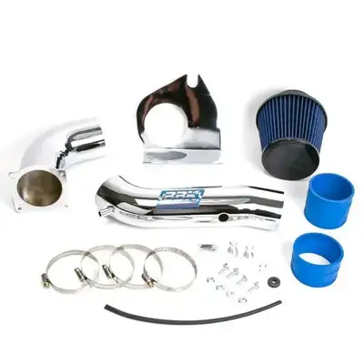 BBK Performance Bbk Mustang 3.8l v6 Cold Air Intake - Fenderwell Style (Powder Coated Chrome)