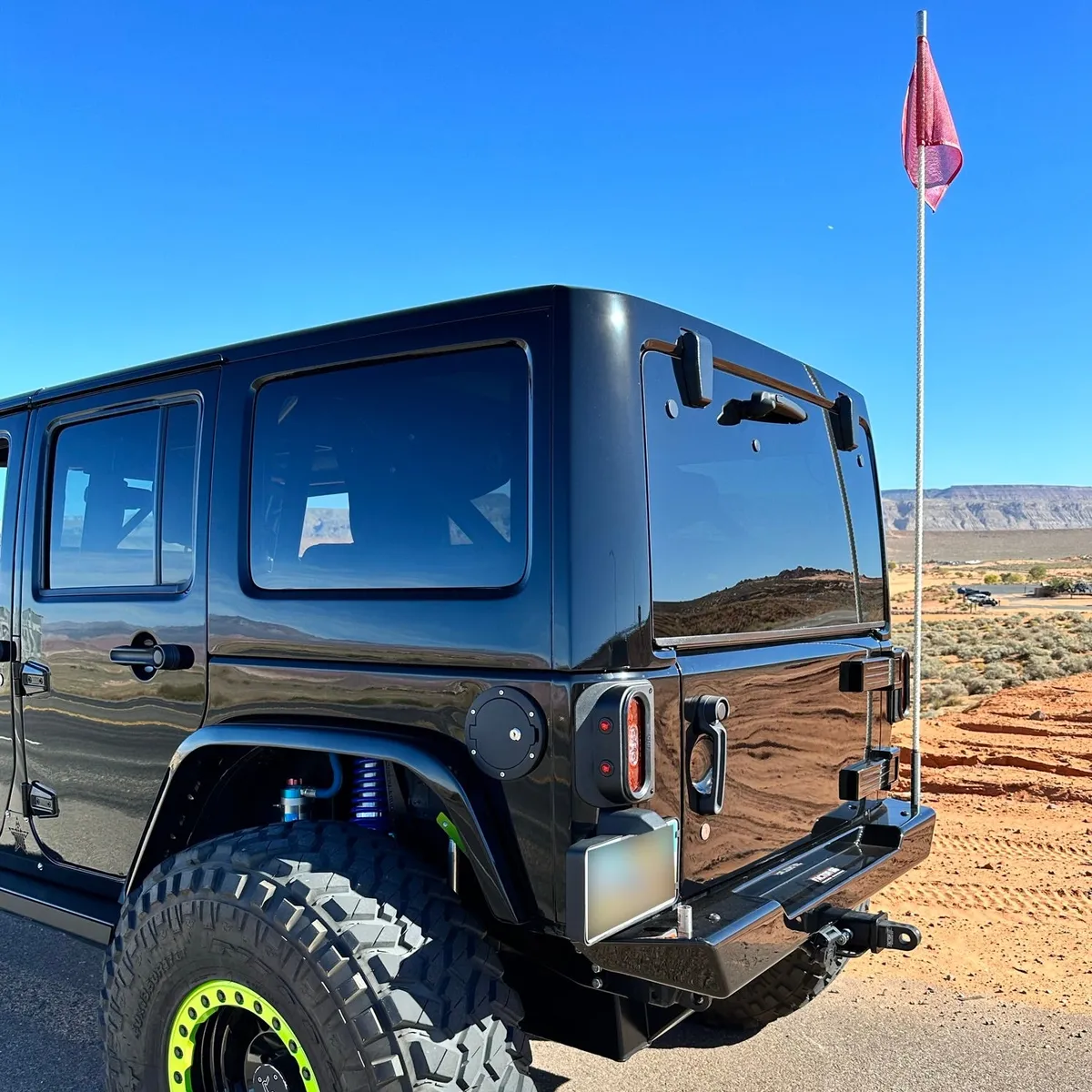 0718 Wrangler Jk/Jku Tail Gunner LED Tail Lights Black product image